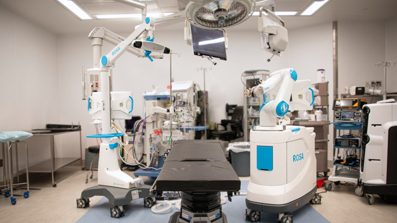 Rosa Robotic Knee Surgery Robot BayCare Orthopedics
