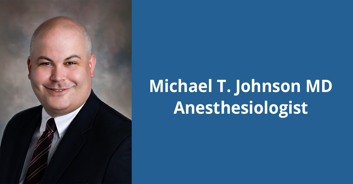 Johnson joins BayCare Clinic Anesthesia