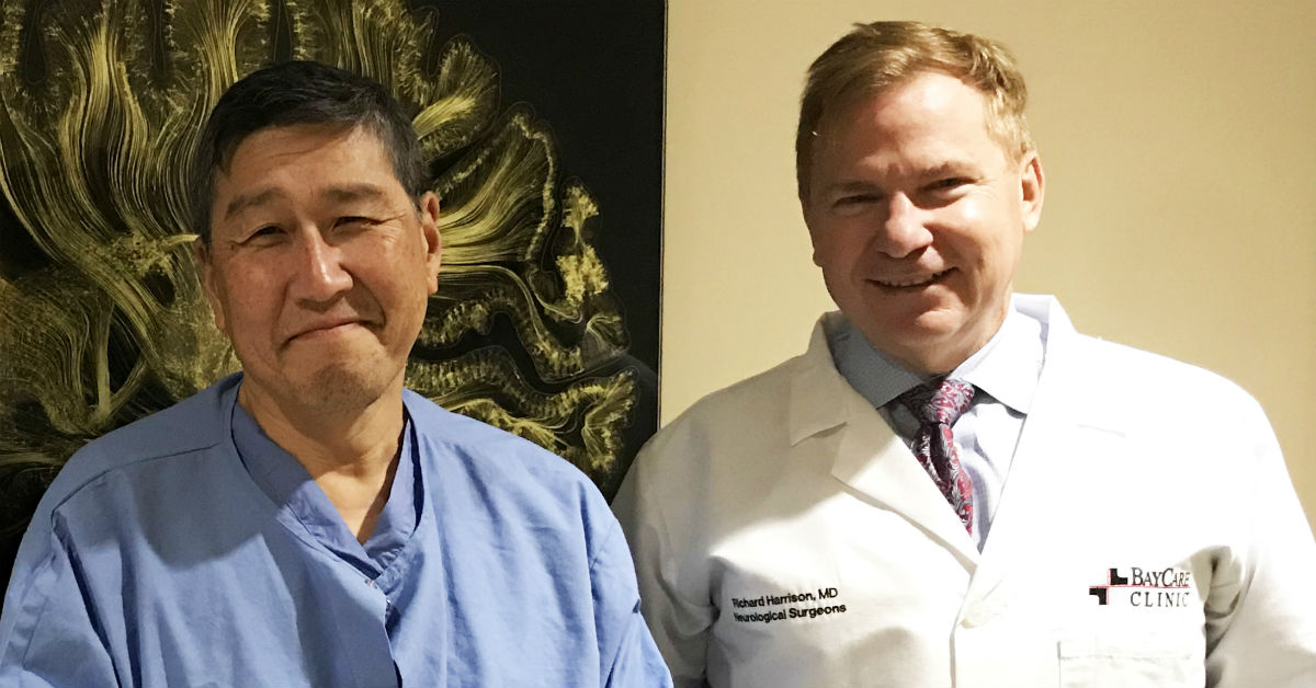 BayCare Clinic Neurological Surgeons Dr. Paul Baek and Dr. Richard Harrison