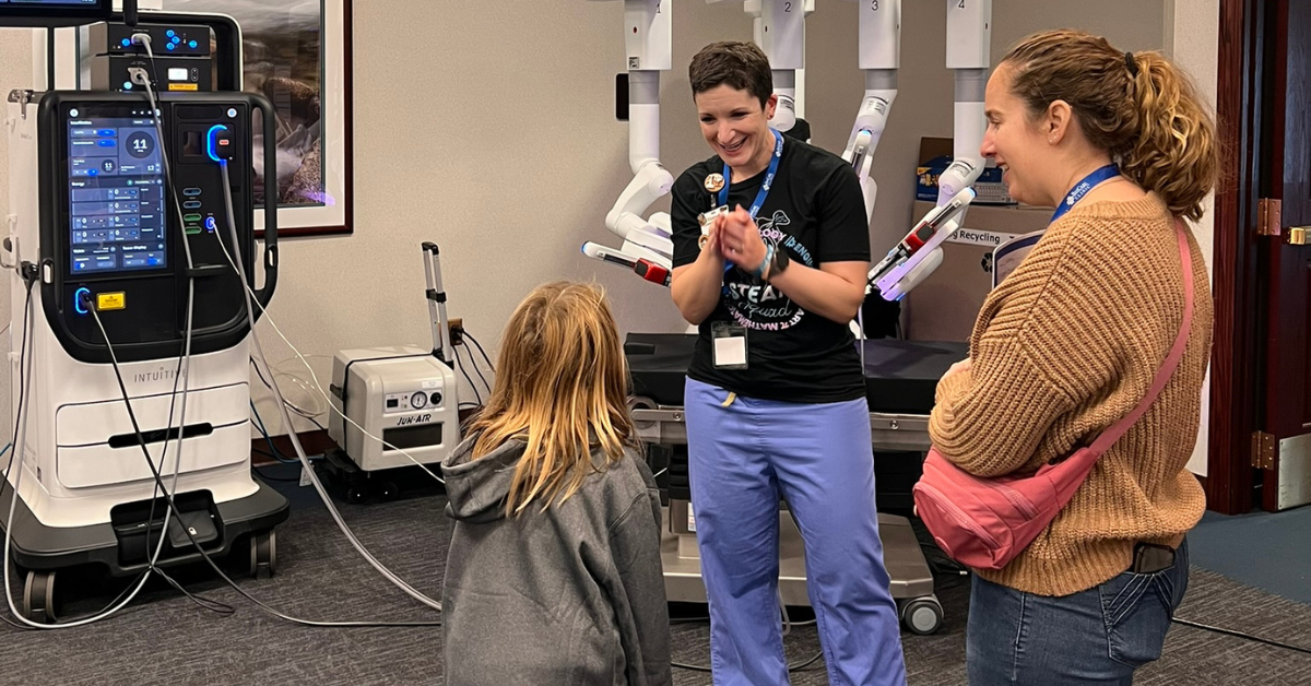 Hands-on program boosts girls’ interest in STEAM careers