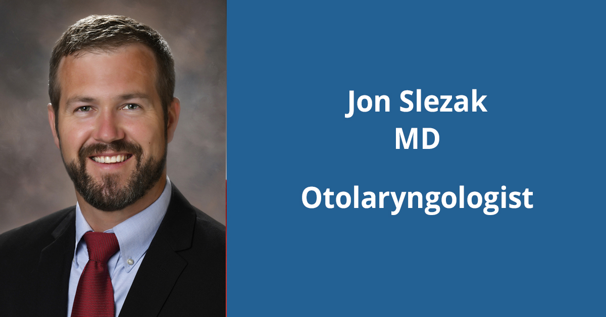 Headshot of Dr. Jon Slezak, BayCare Clinic