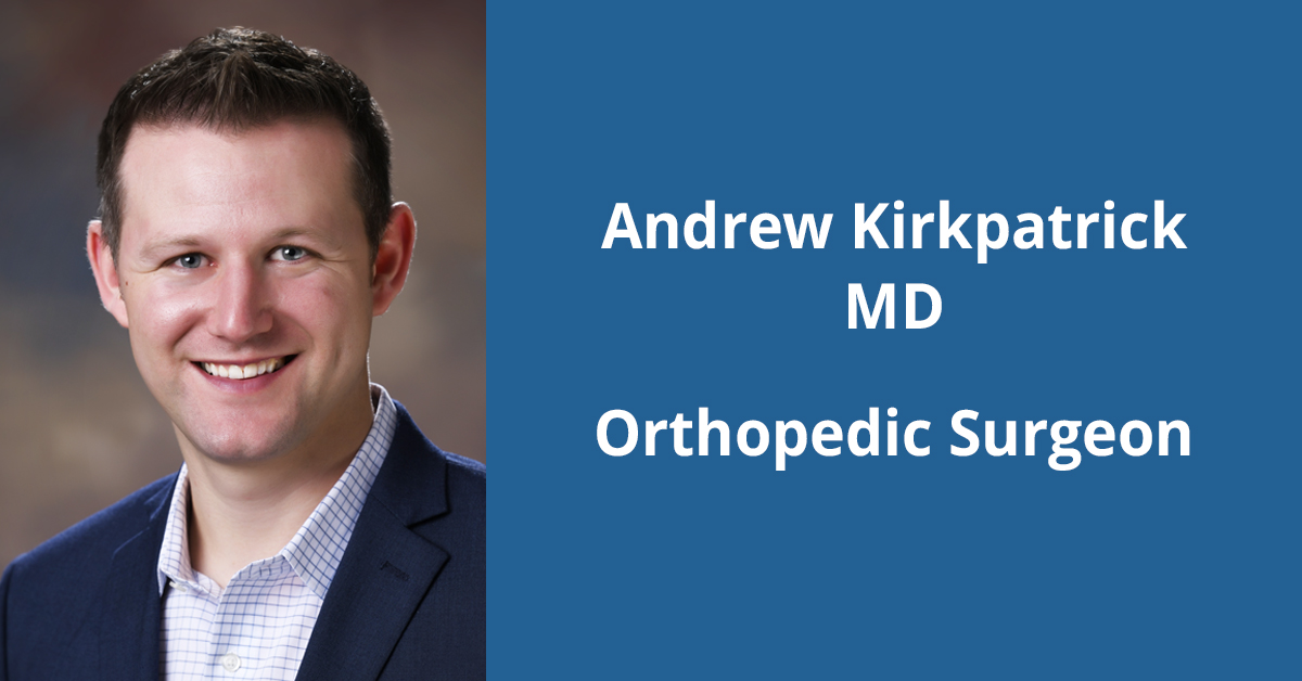 Kirkpatrick offers orthopedic services in Sturgeon Bay