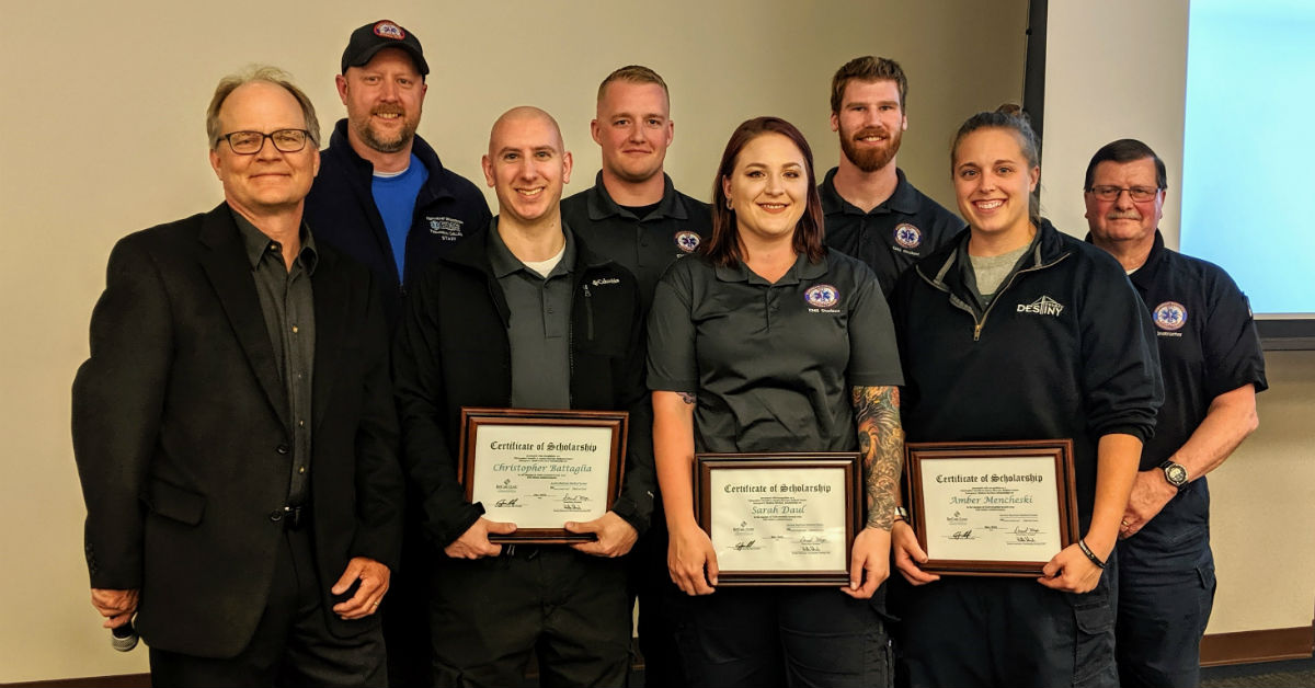 6 NWTC students earn EMS scholarships