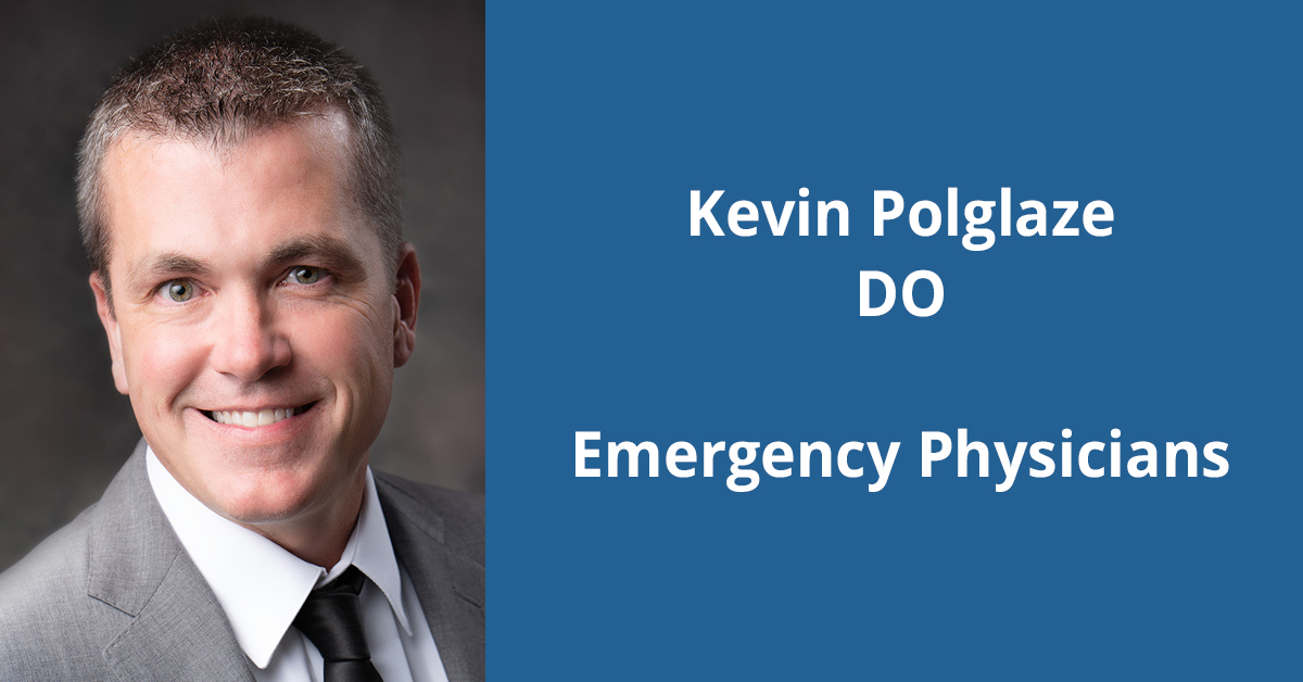 Dr. Kevin Polglaze headshot