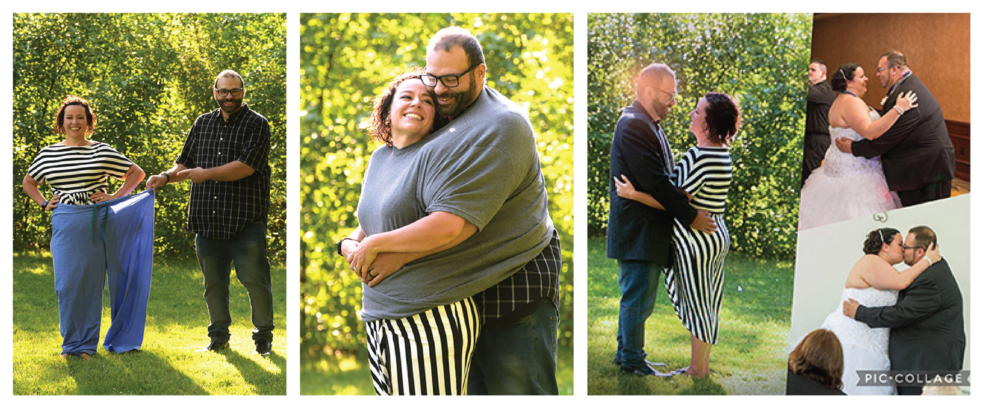 The Johnsons are proud of how far they've come on their bariatric program journey.
