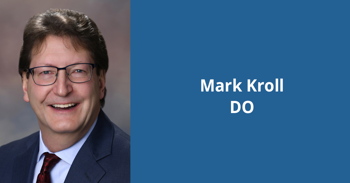 Dr. Mark Kroll headshot