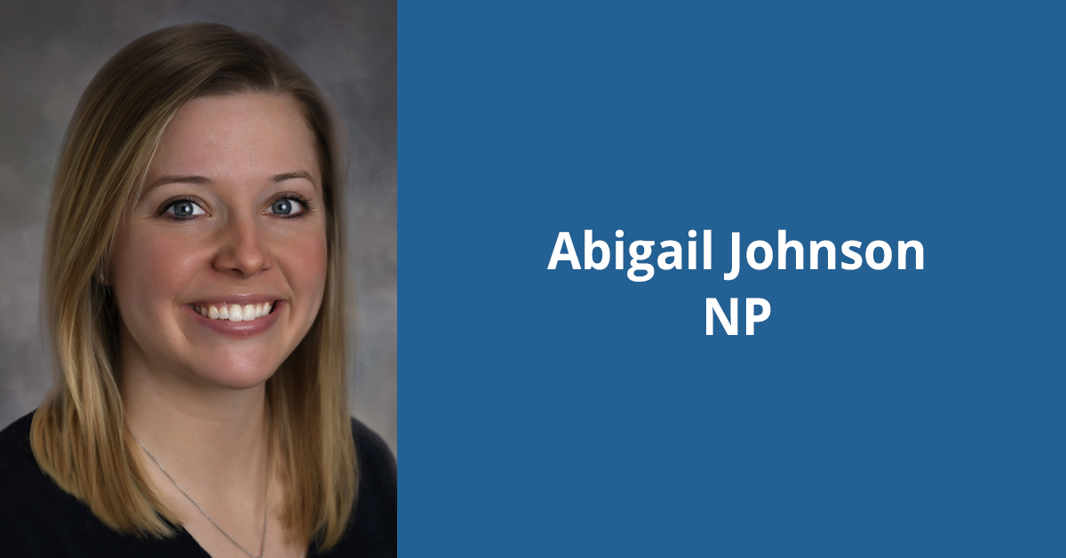 Headshot of Abigail Johnson, nurse practitioner, BayCare Clinic