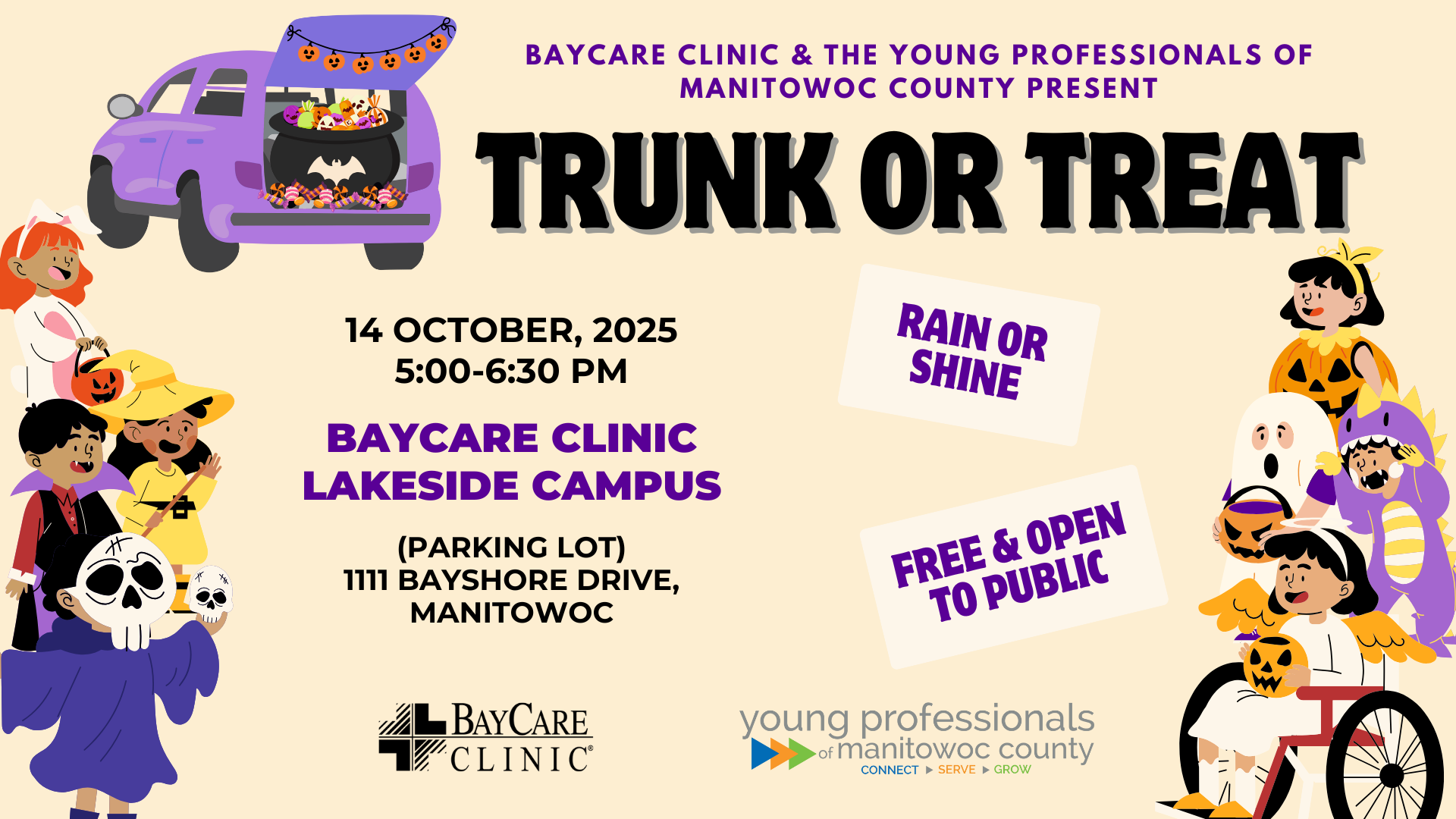 Trunk or Treat at BayCare Clinic Lakeside