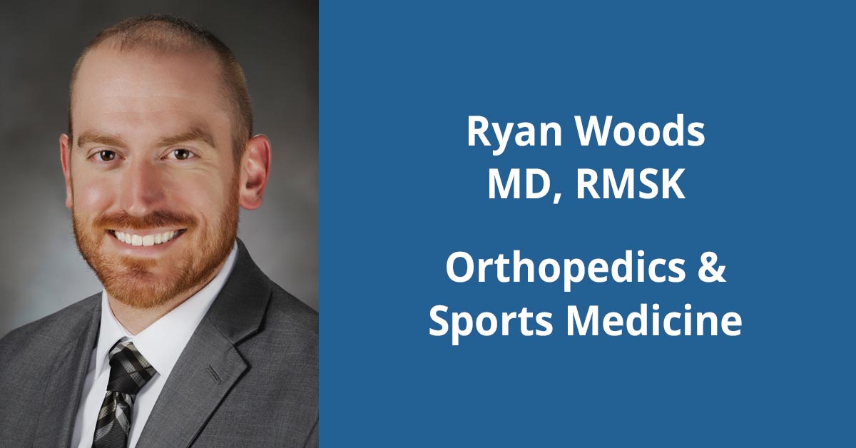 Dr. Ryan Woods headshot