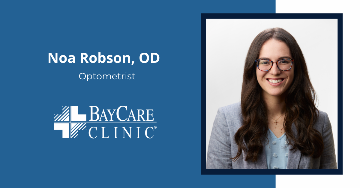 BayCare Clinic Welcomes Noa Robson, OD