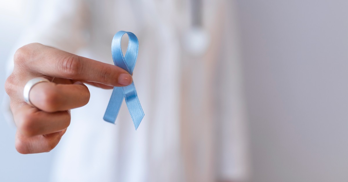 Blue Awareness Ribbons