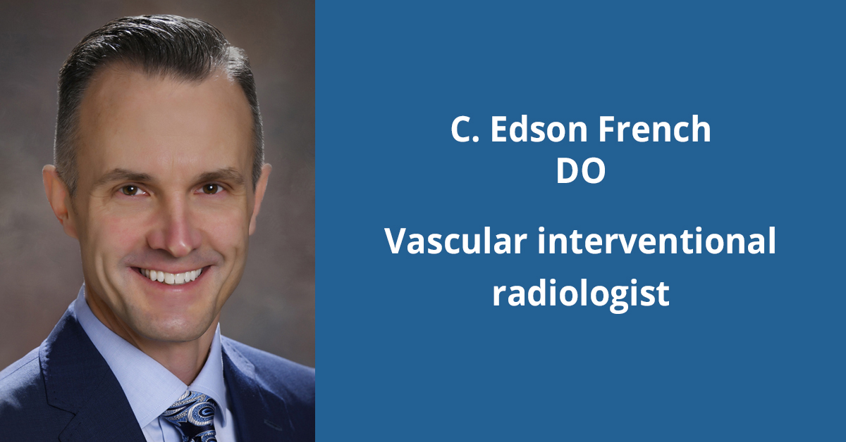 Headshot of Dr. C. Edson French