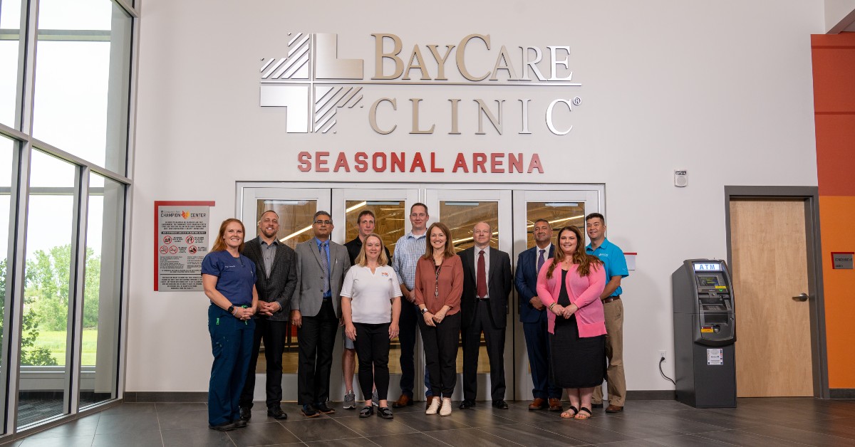 Community First Champion Center announces BayCare Clinic Seasonal Arena