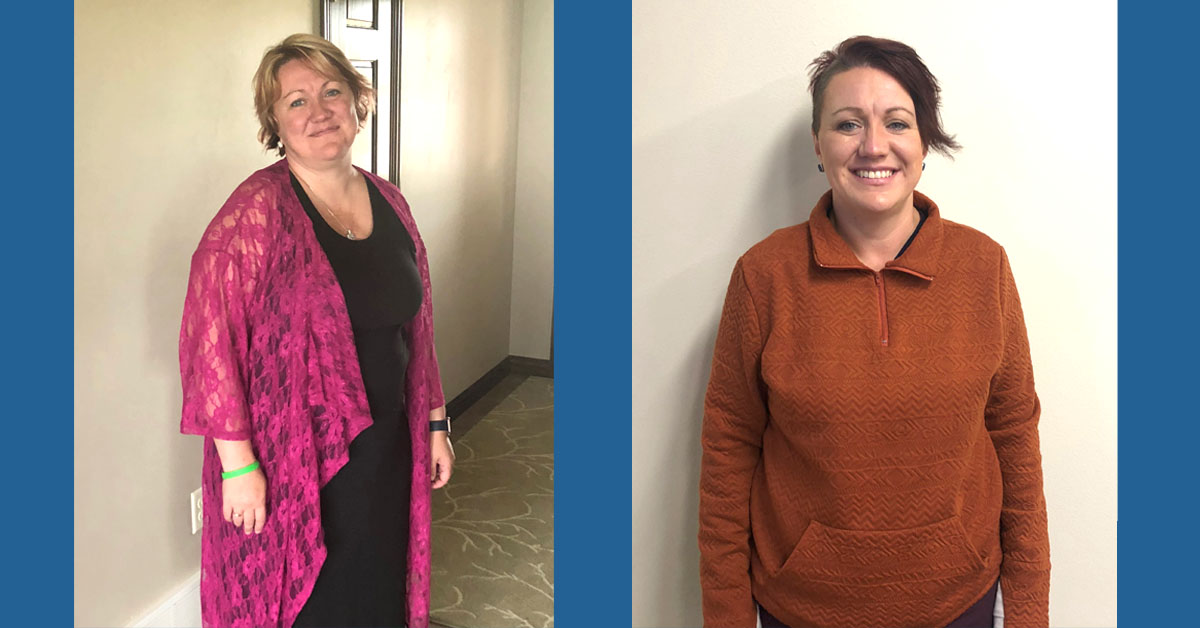 Mindy Toneys underwent bariatric surgery in June 2020 with Dr. Daniel T. McKenna of Aurora BayCare General & Vascular Surgery. She has since lost more than 65 pounds.